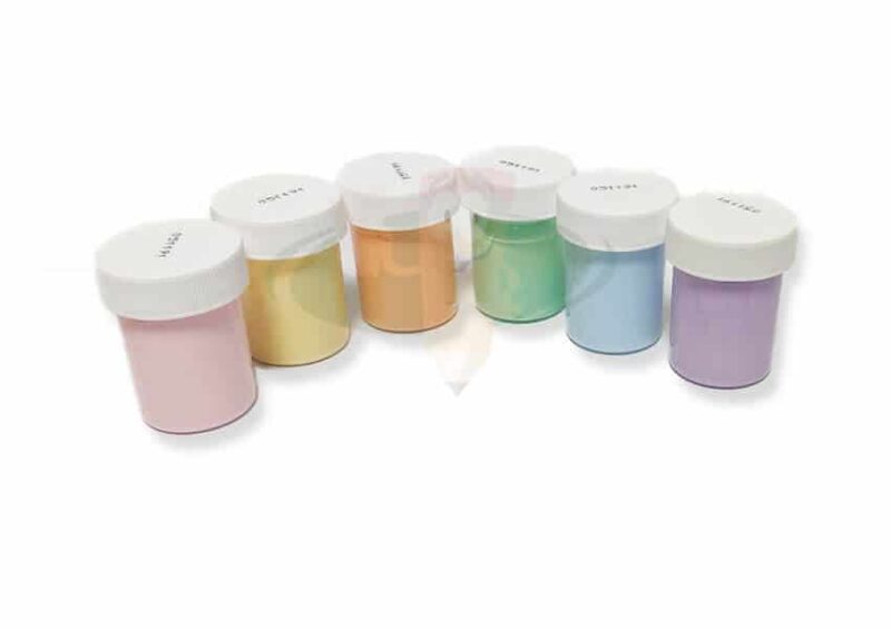 Tempera 6 colores pasteles LAVORO