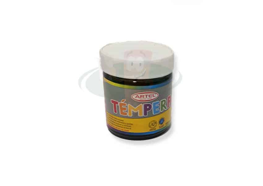 Tempera 100ml negro ARTEL