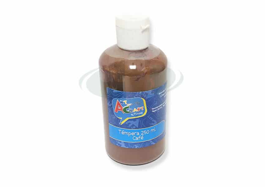 Tempera café frasco 250ml ARTANDCRAFT