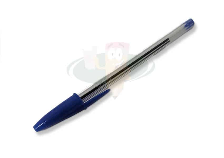 Lápiz pasta punta media azul BIC