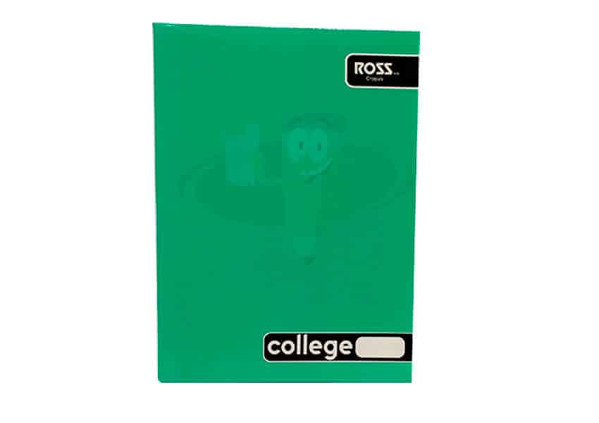 Cuaderno college croquis 80 hojas ROSS
