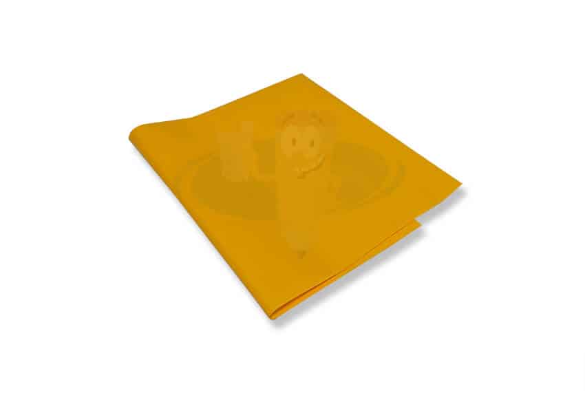 Forro cuaderno college amarillo