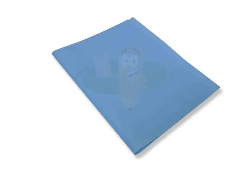 Forro cuaderno college celeste