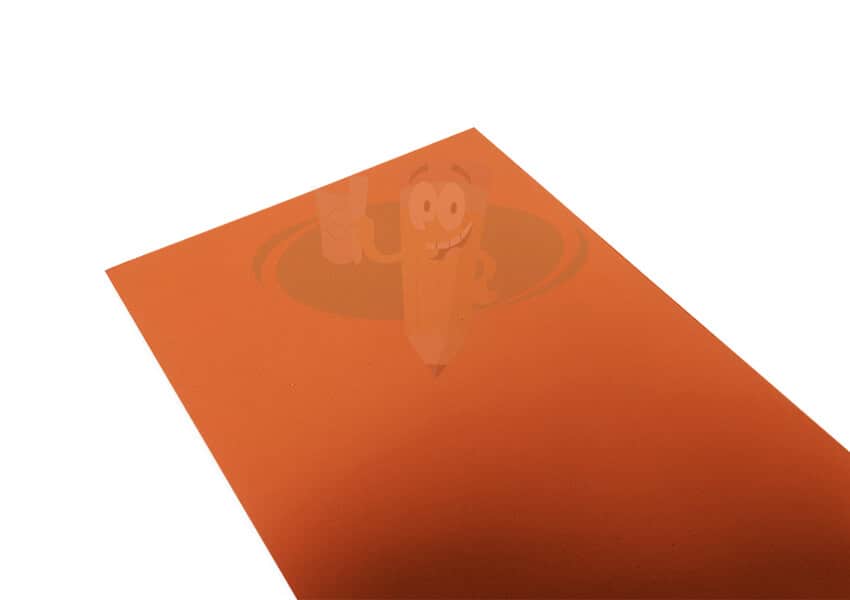 Pliego de cartulina 53x75 cm naranja
