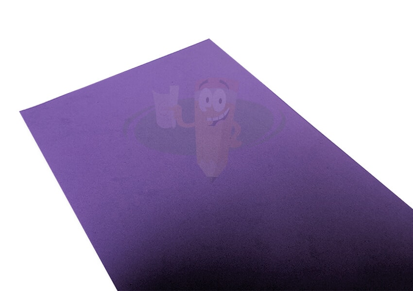 Pliego de cartulina 53x75 cm morada
