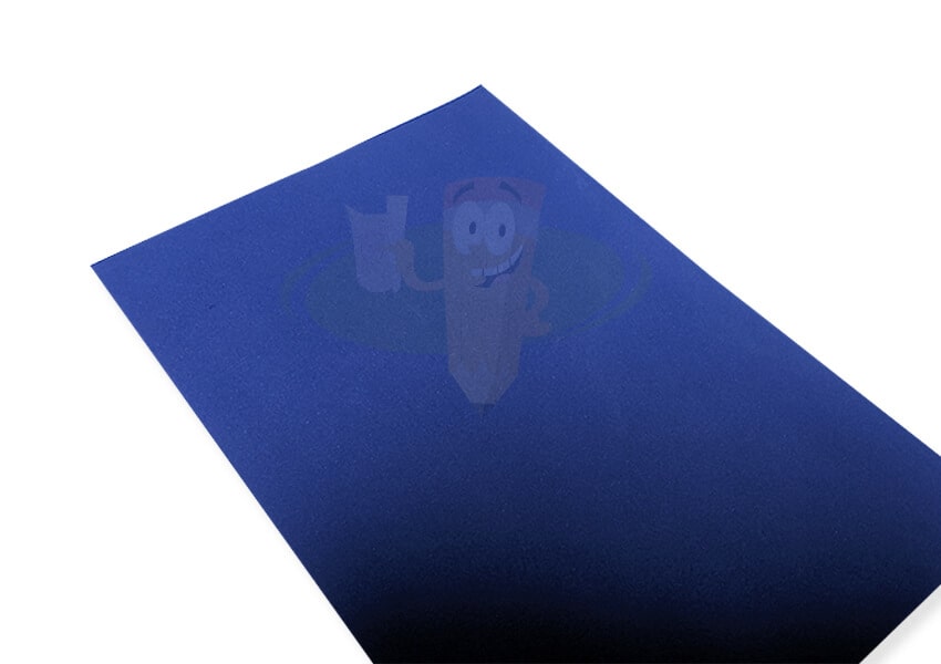 Pliego de cartulina 53x75 cm azul marino