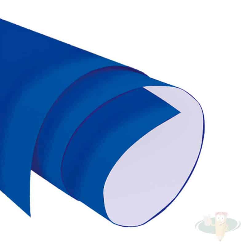 Pliego cartulina metálica azul