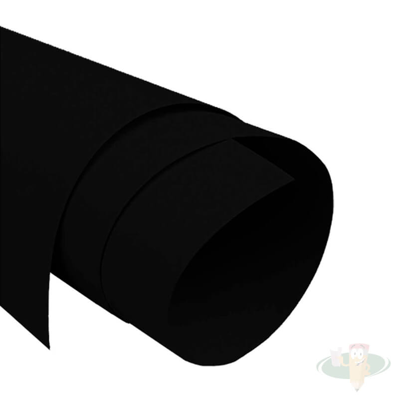 Cartulina española pliego 50x65 negro