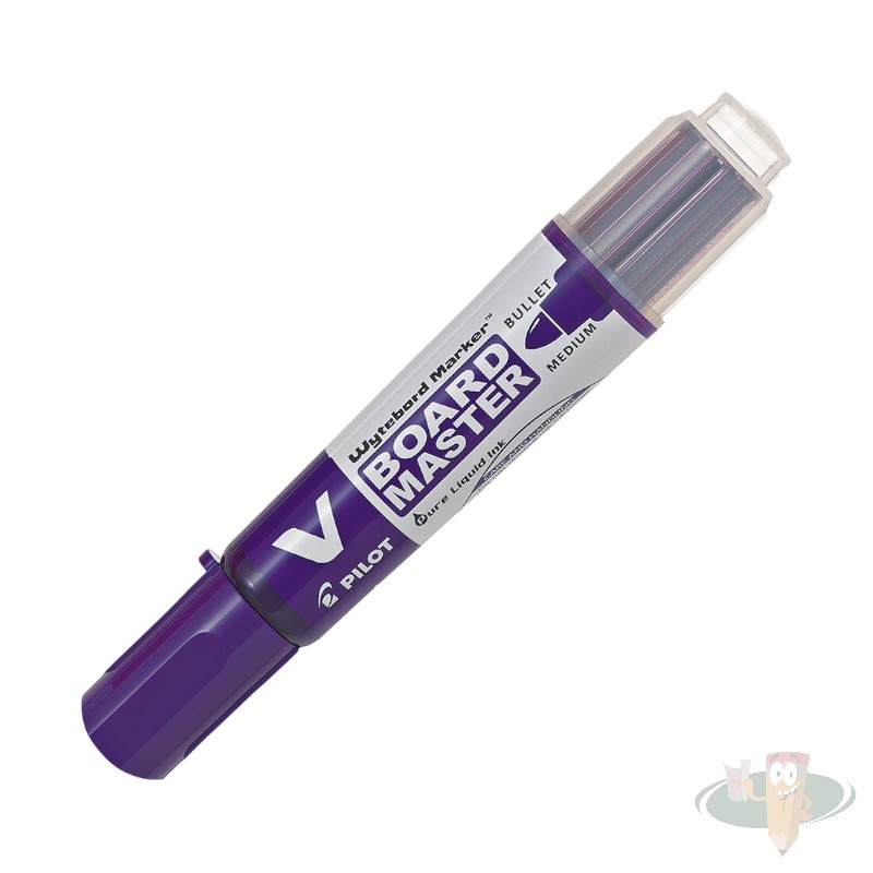 Plumón marcador de pizarra recargable v board master violeta PILOT