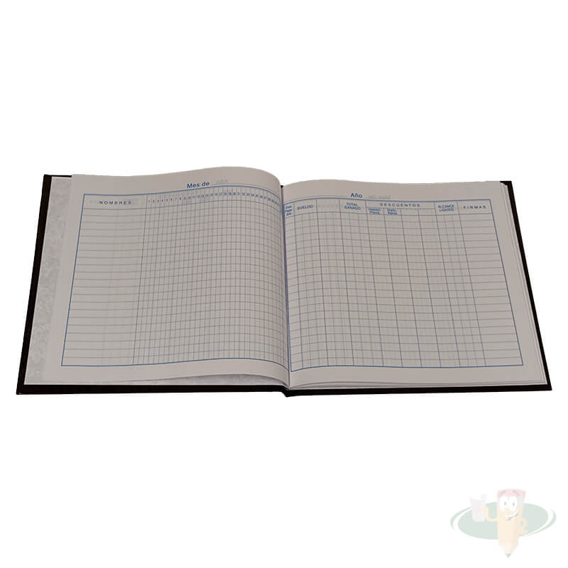 Libreta trabajadores con tarja 50 hojas BUHO - Imagen 2
