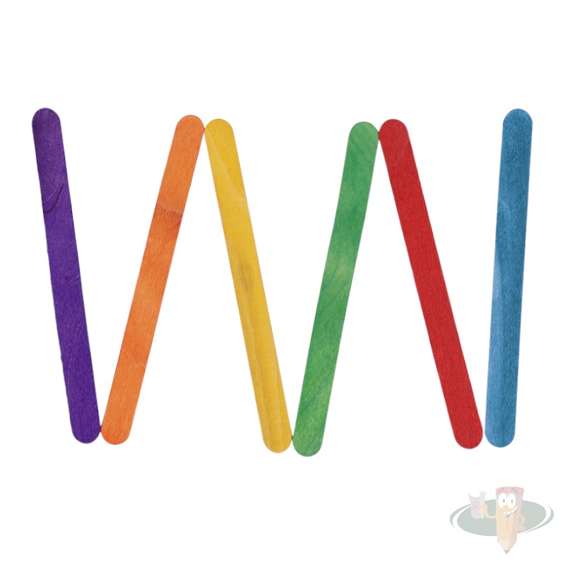 Palos de helado colores angosto 50un ADIX - Imagen 2