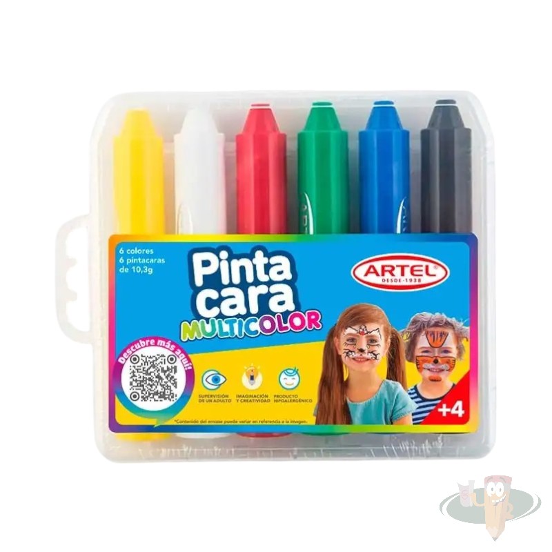 Pinta cara 6 colores ARTEL