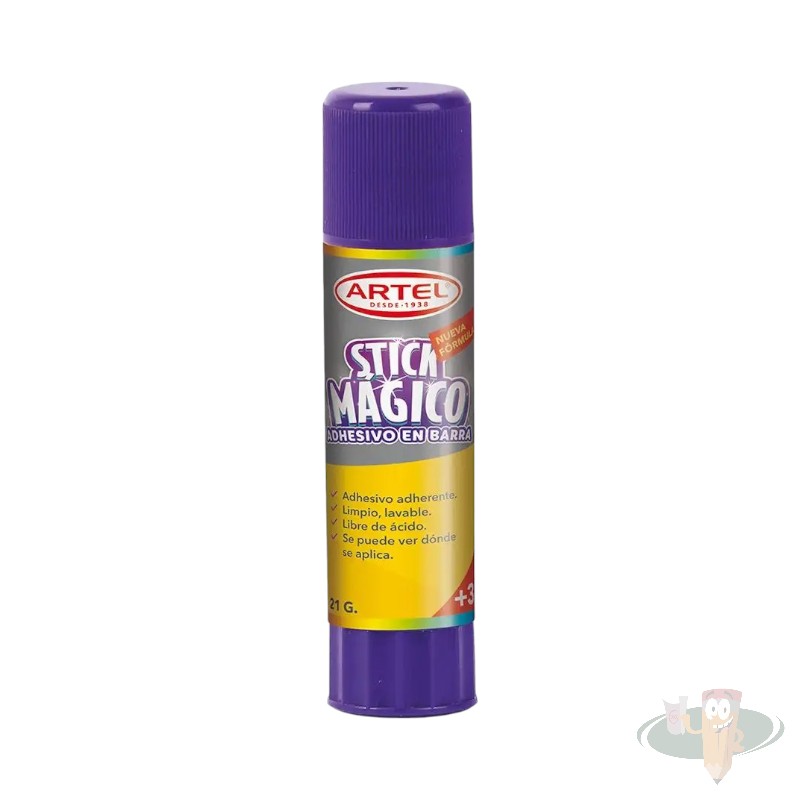 Pegamento barra 21g mágico violeta ARTEL