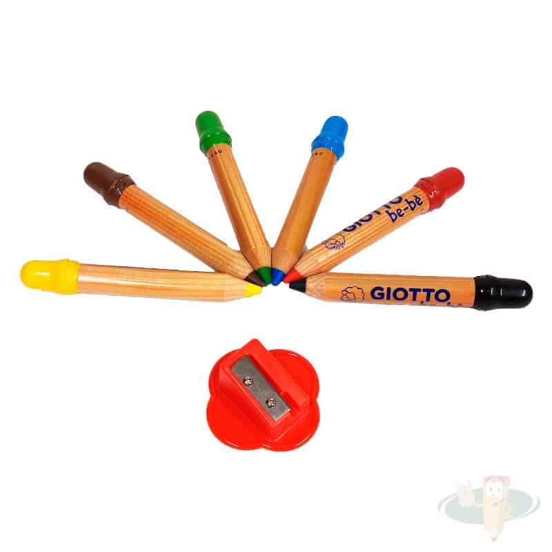 Lapiz Color Bebé 6 Un GIOTTO - Imagen 2
