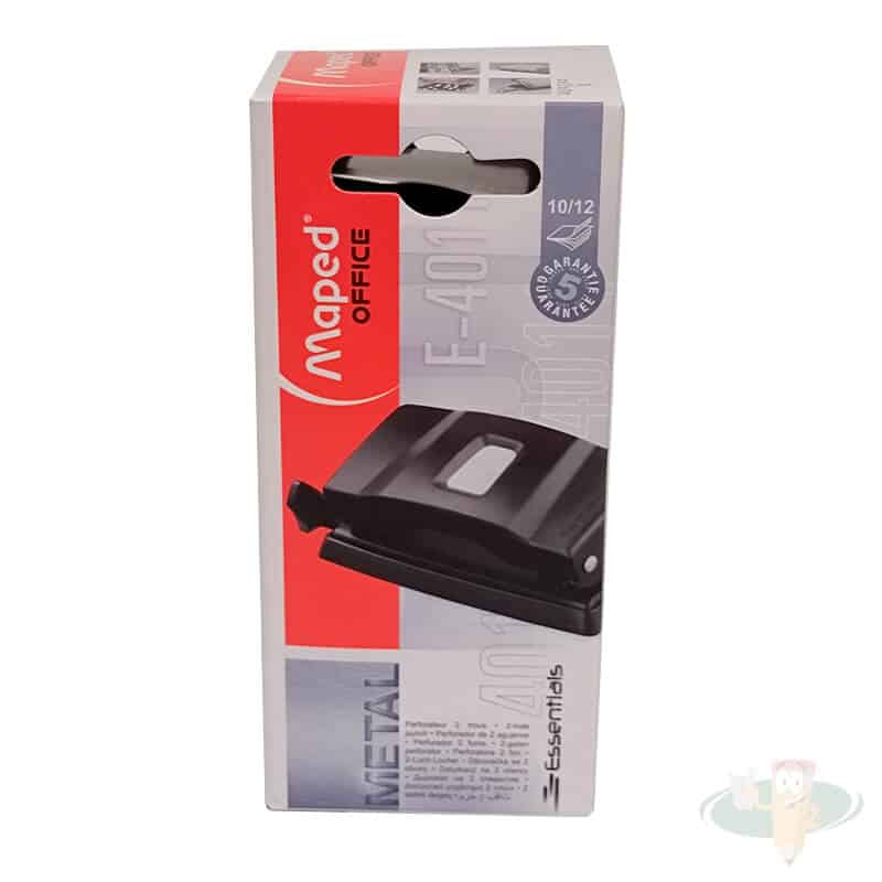 Perforadora metálica negra 10/12 hojas MAPED - Imagen 3