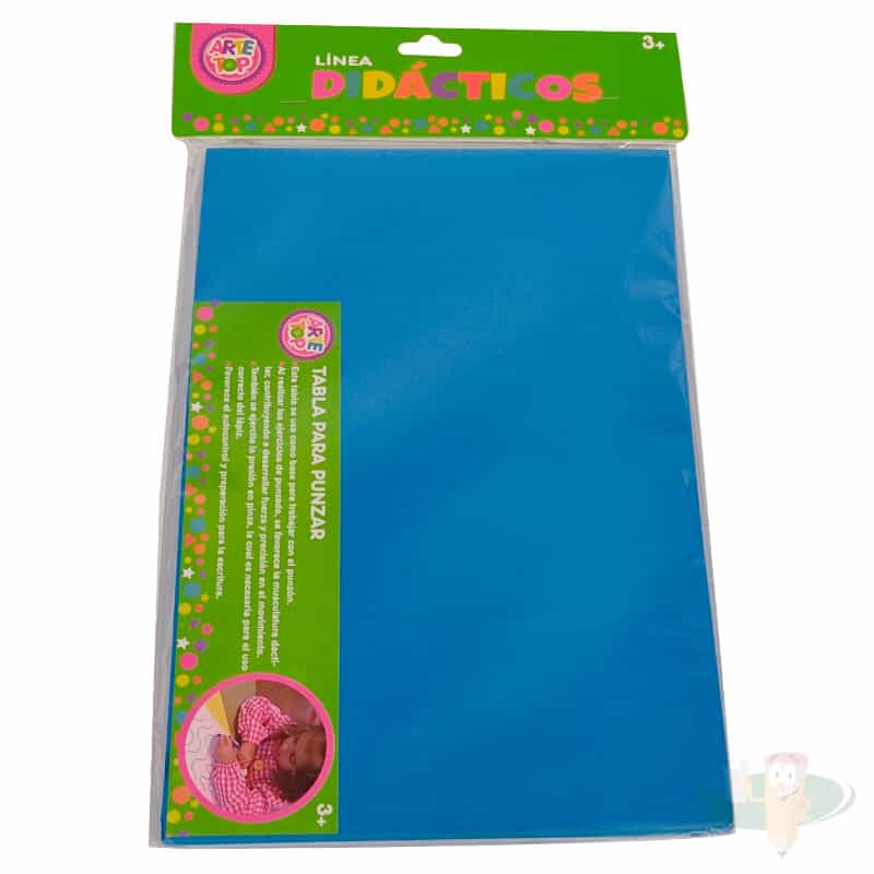 Tabla goma eva para punzar 20x30 cm espesor 1cm ARTETOP*