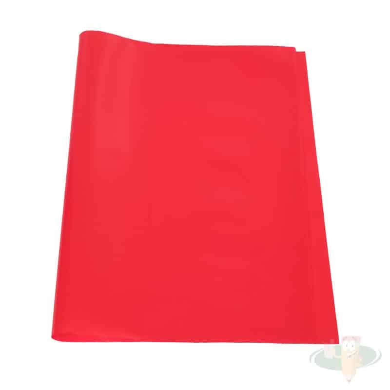 Forro cuaderno universitario rojo