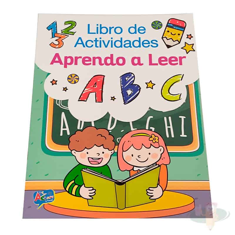 Libro de actividades aprendo a leer ARTANDCRAFT*