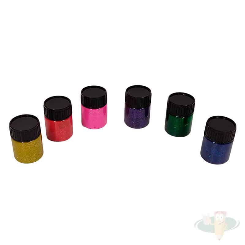 Tempera glitter 6 colores ARTANDCRAFT - Imagen 2