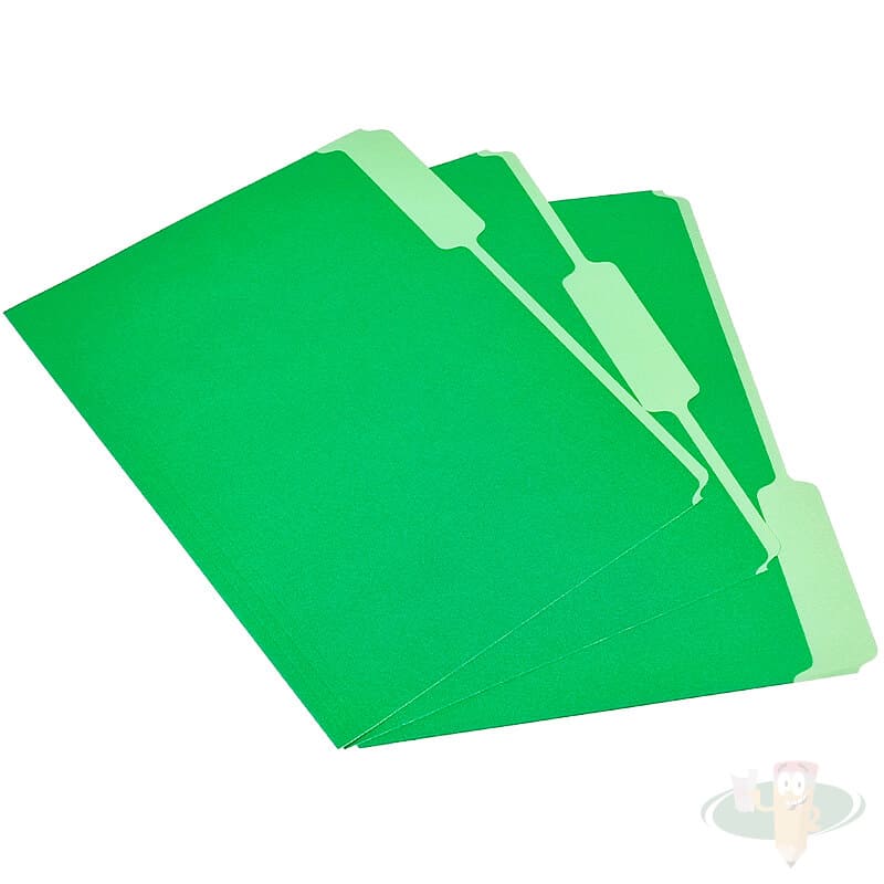 Carpeta cartón pigmentada carta verde PENDAFLEX - Imagen 2