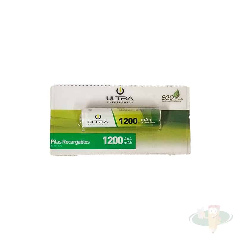 Pila recargable AAA eco ULTRA