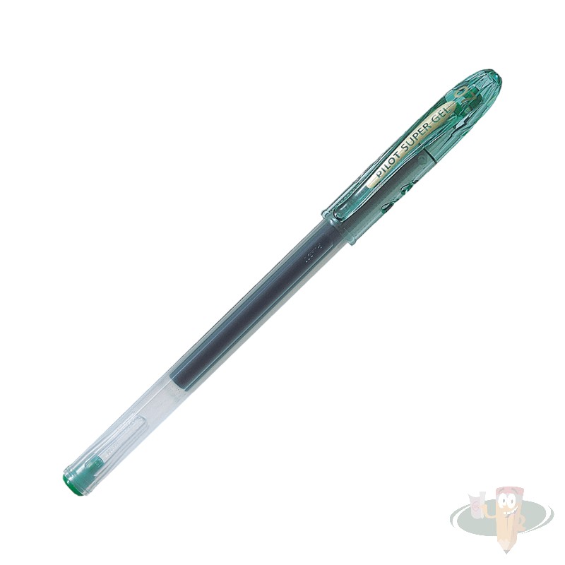 Lápiz gel súper gel 0.7 verde PILOT