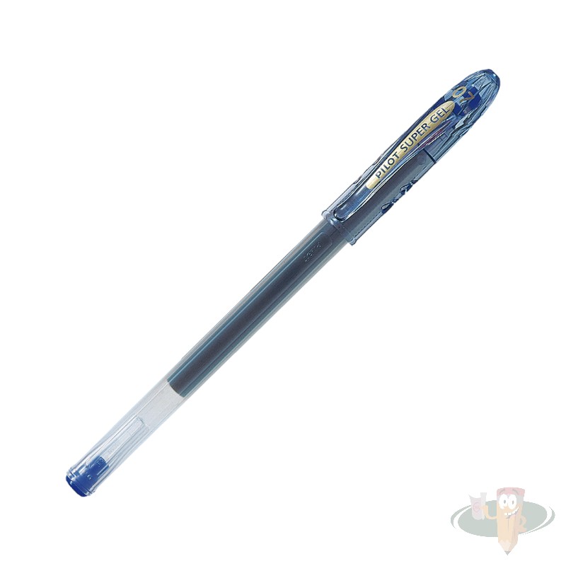 Lápiz gel súper gel 0.7 azul PILOT