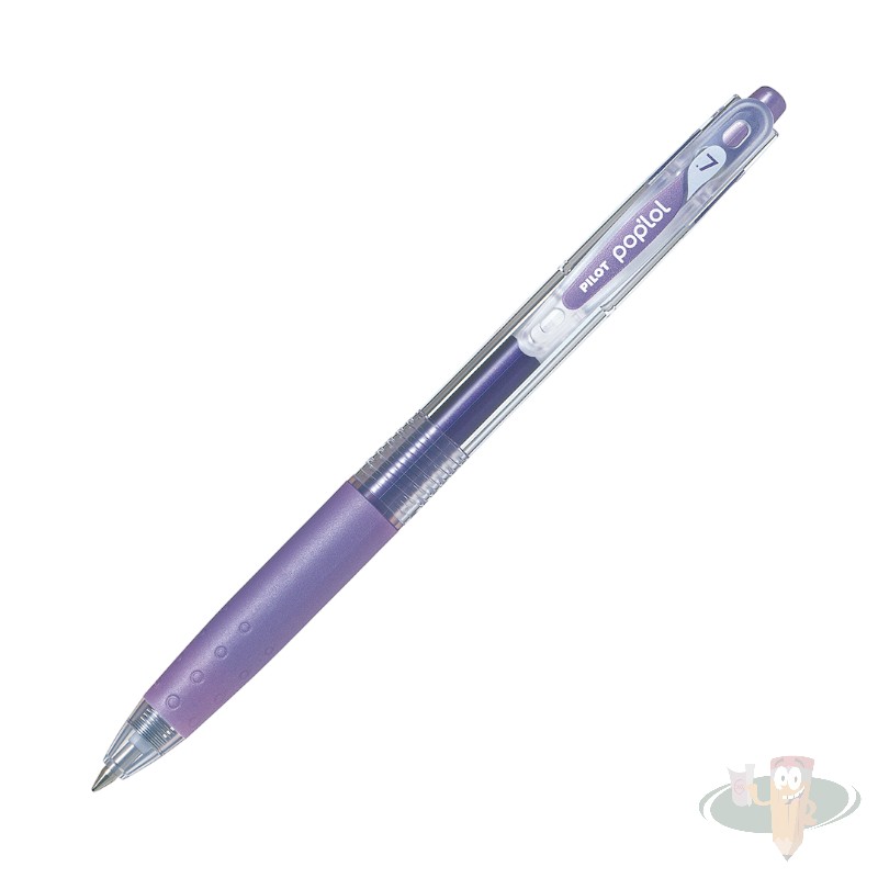 Lápiz gel pop´lol 0.7 violeta metálico PILOT