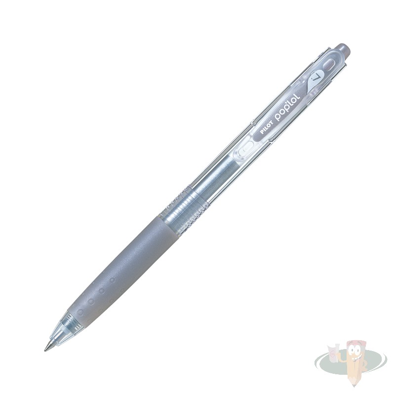 Lapiz gel pop´lol 0.7 plateado metálico PILOT
