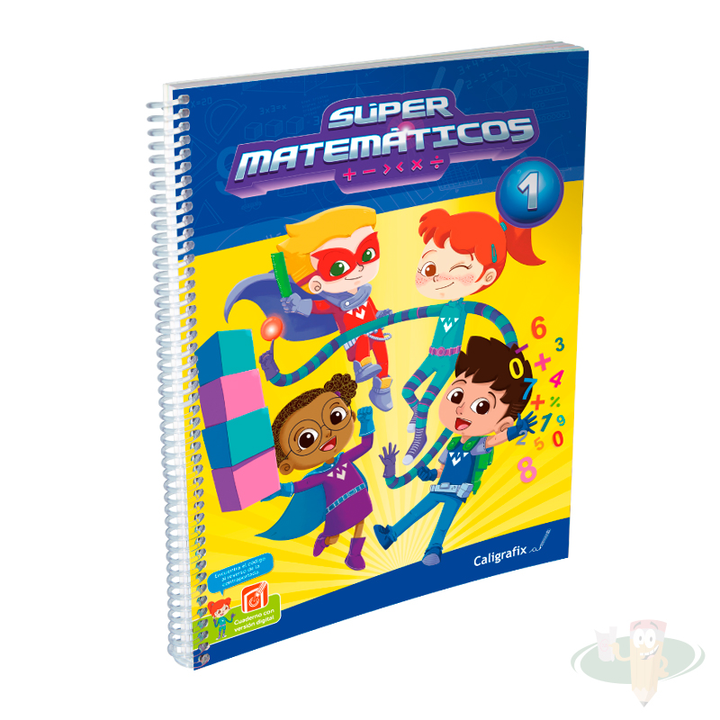 Texto super matemáticos n°1 CALIGRAFIX
