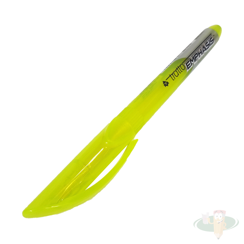 Destacador amarillo tipo lápiz emphasis TRATTO