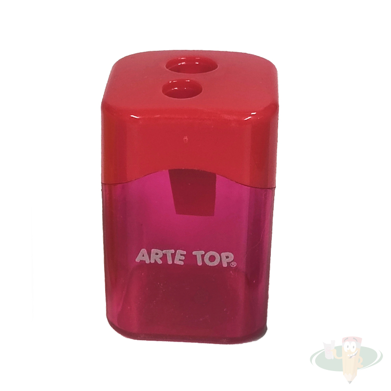 Sacapuntas con deposito doble colores variados ARTETOP