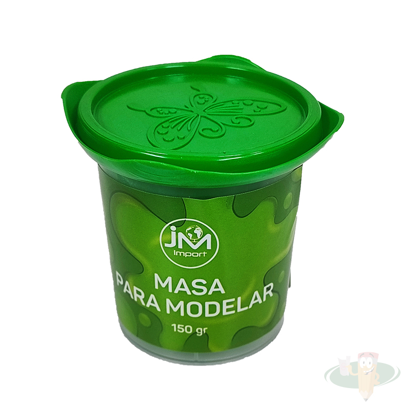 Masa para modelar verde JM