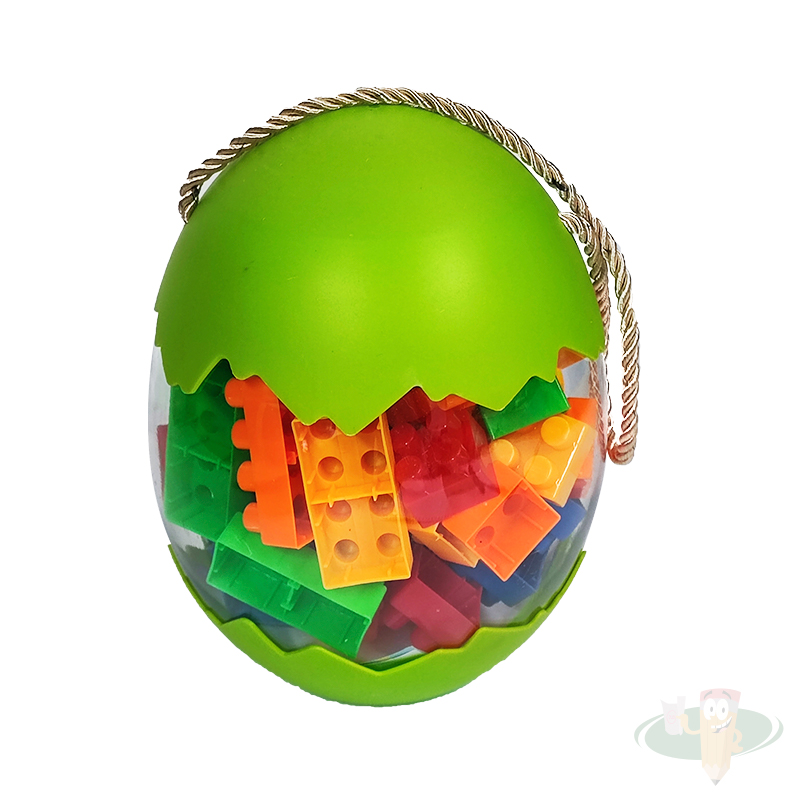 Juego de bloques 29 piezas huevo (19x14 cm)