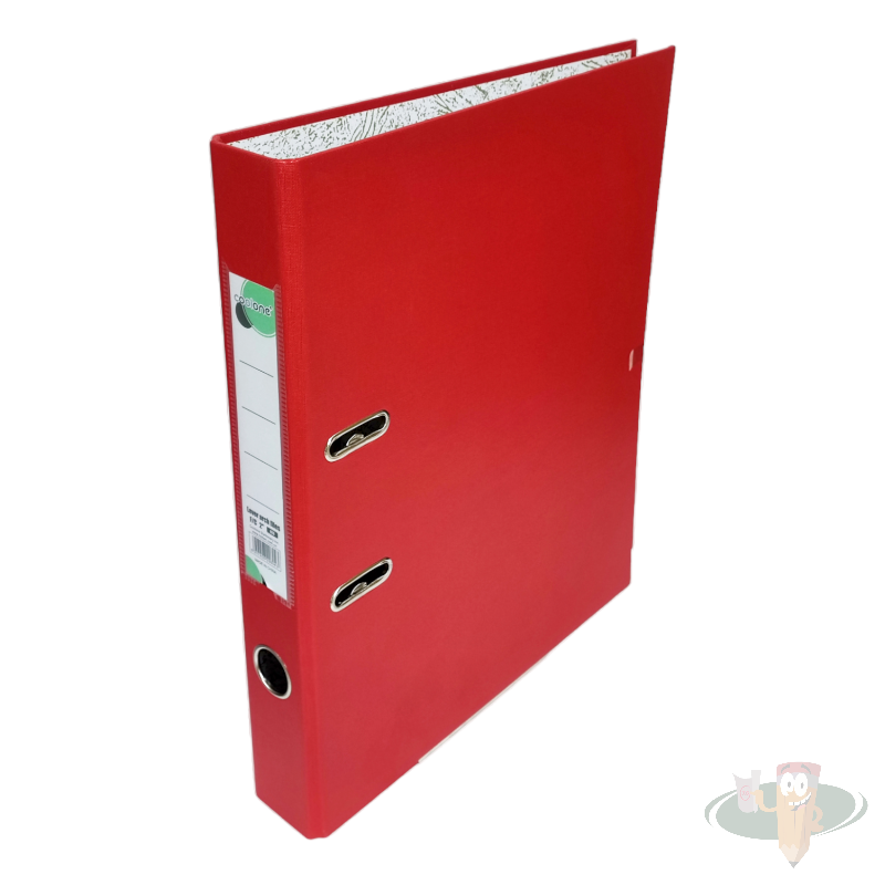 Archivador oficina oficio 2" rojo COOLONE