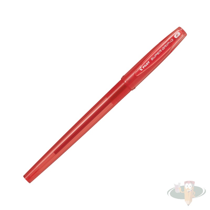 Lápiz pasta super grip 0.7 rojo PILOT