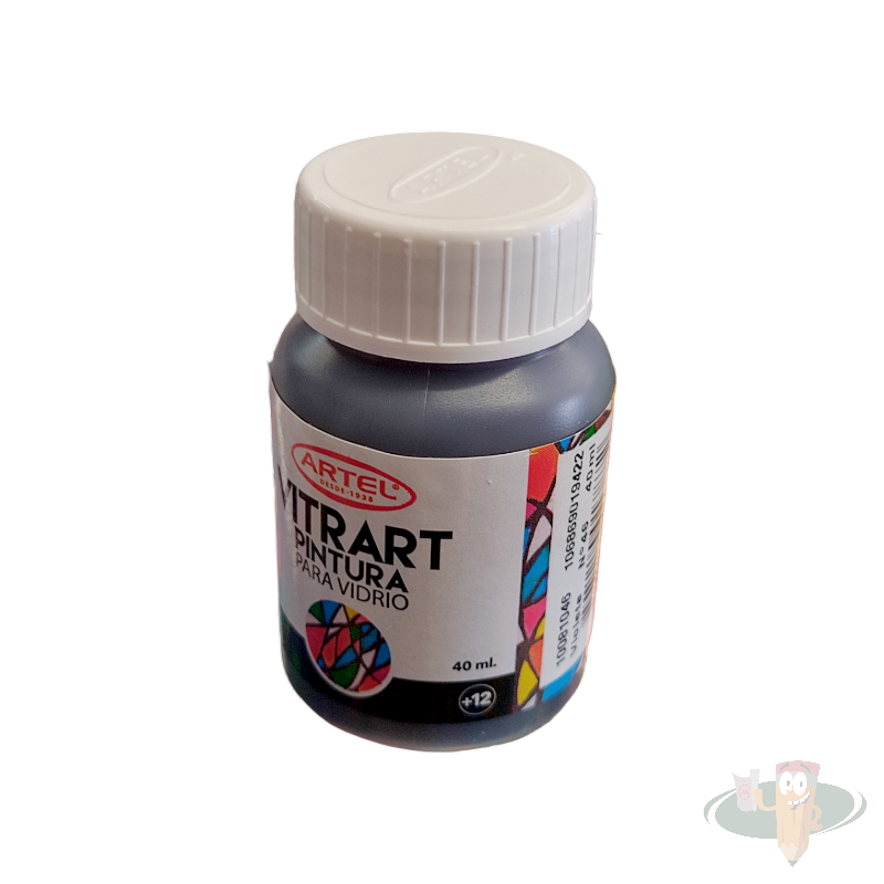 Pintura para vidrio vitrart 40ml violeta ARTEL