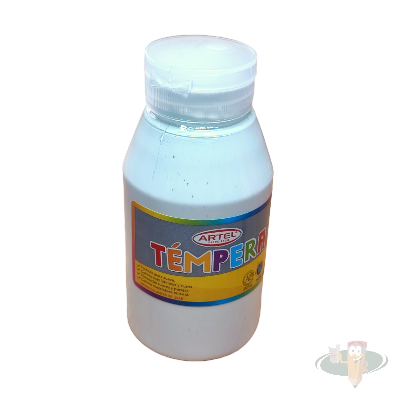 Tempera 250ml blanco ARTEL
