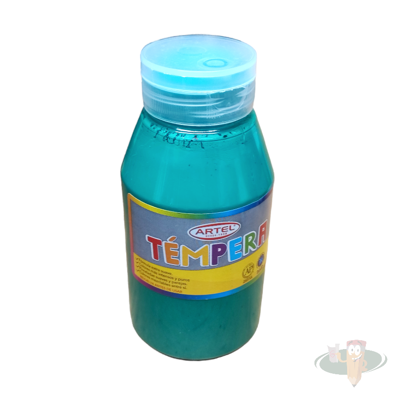 Tempera 250ml verde claro ARTEL