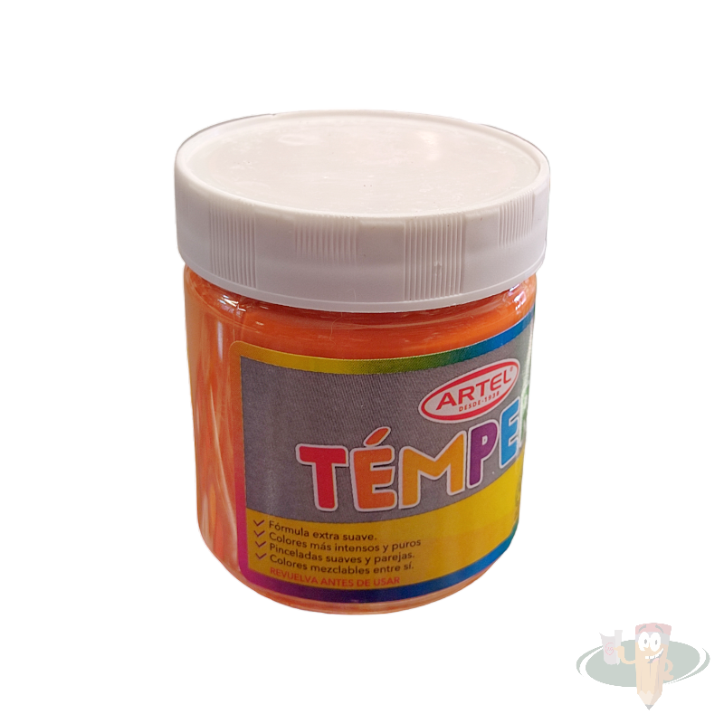 Tempera 100ml naranja ARTEL