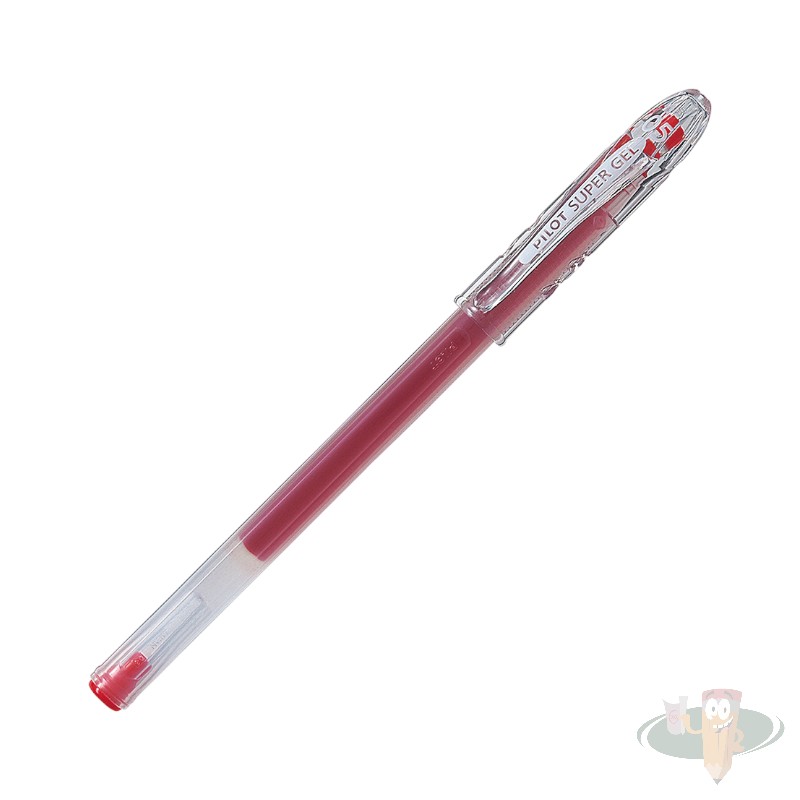 Lápiz gel súper gel 0.5 rojo PILOT