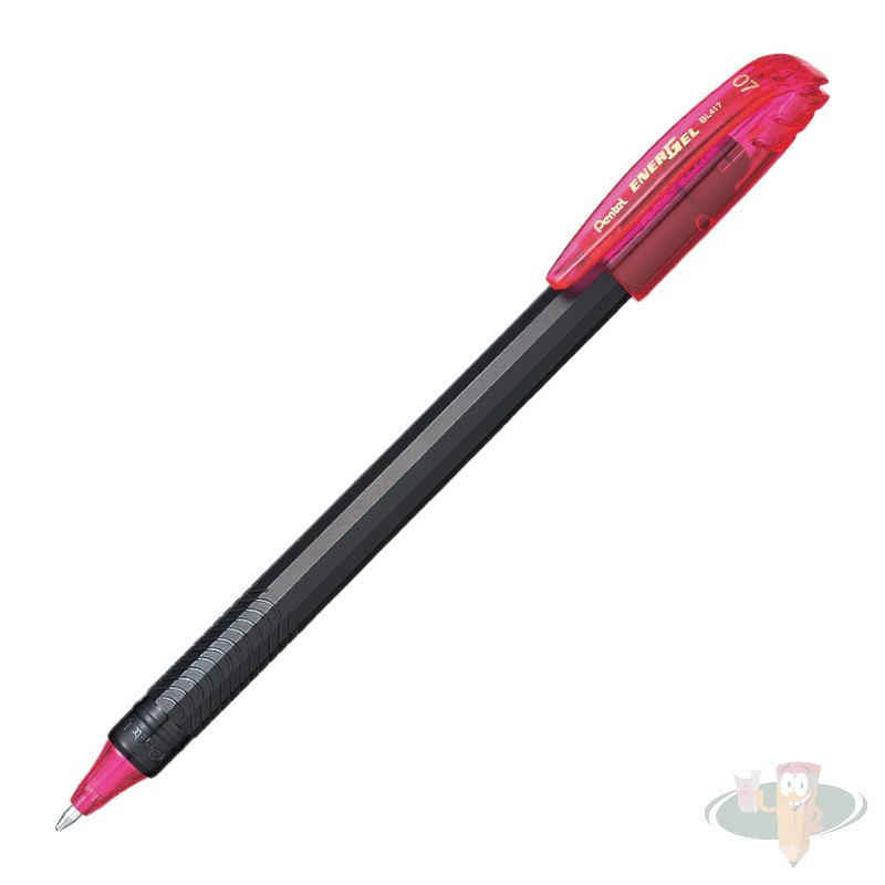 Lapiz gel energel makkuro 0.7 rosado PENTEL