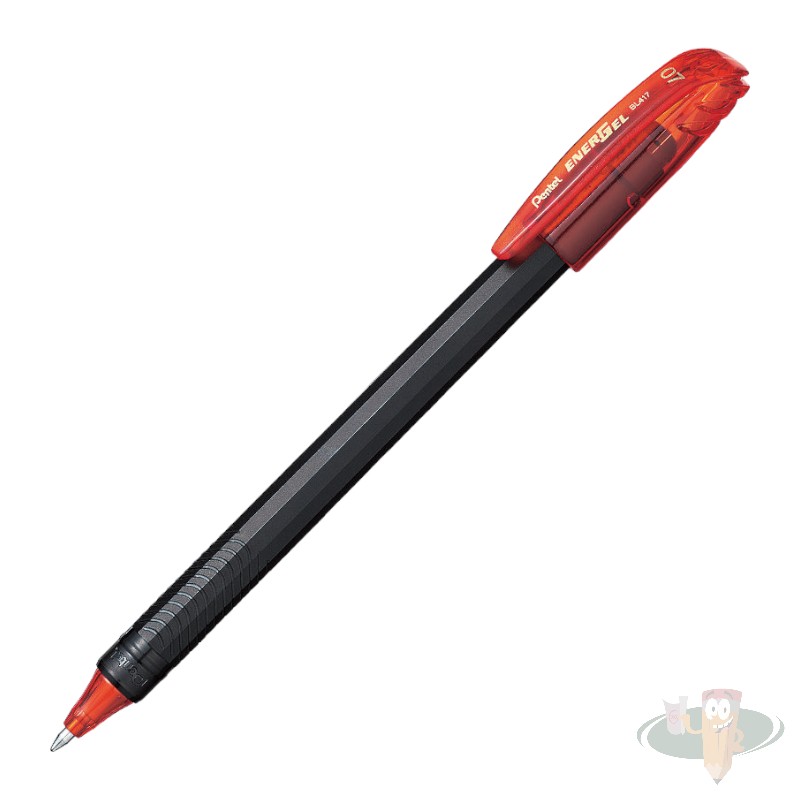 Lapiz gel energel makkuro 0.7 naranjo PENTEL
