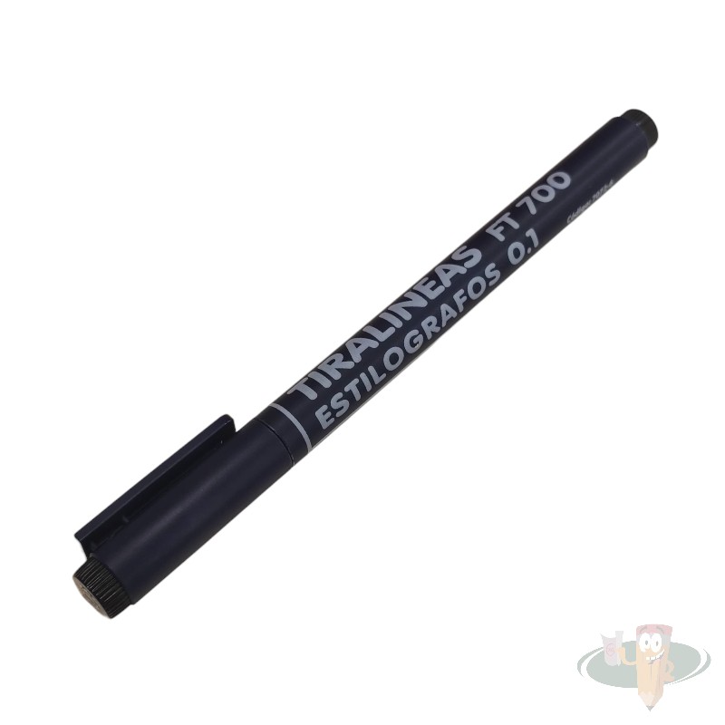 Tiralíneas ft700 estilógrafo 0.1 negro PROARTE