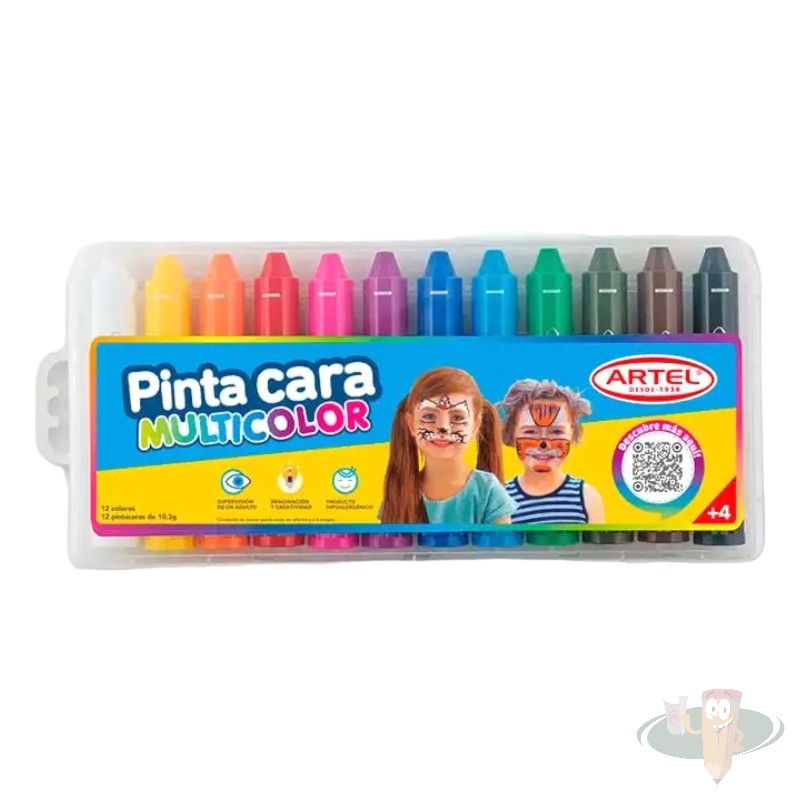 Pinta cara 12 colores ARTEL
