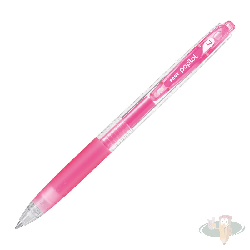 Lápiz gel pop´lol 0.7 rosado neón PILOT